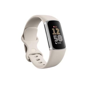 Fitbit Smartwatch - Silver and Cream